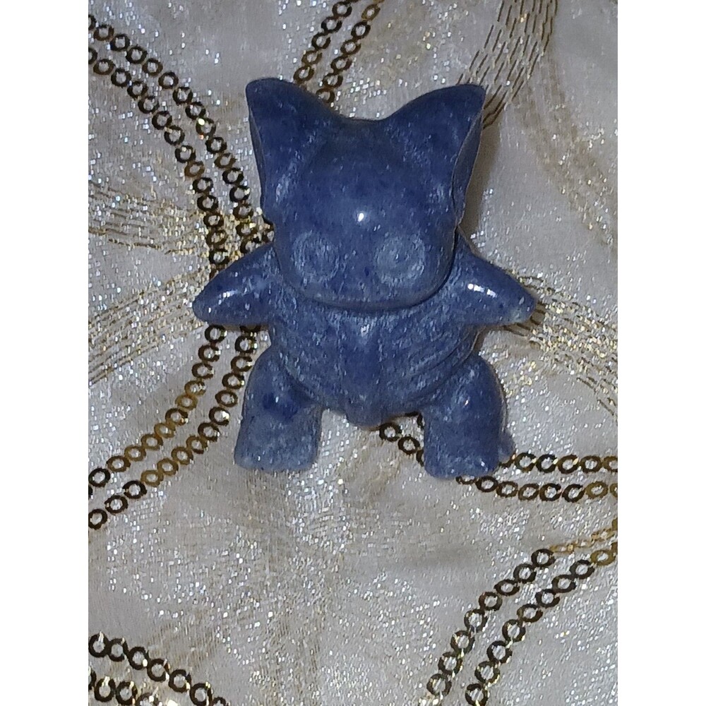 Pokemon Crystal Carving-Blue Aventrine Wartortle